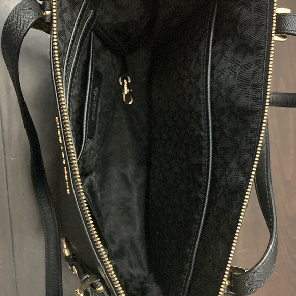 Like new Michael Kors black tote - Picture 2 of 5
